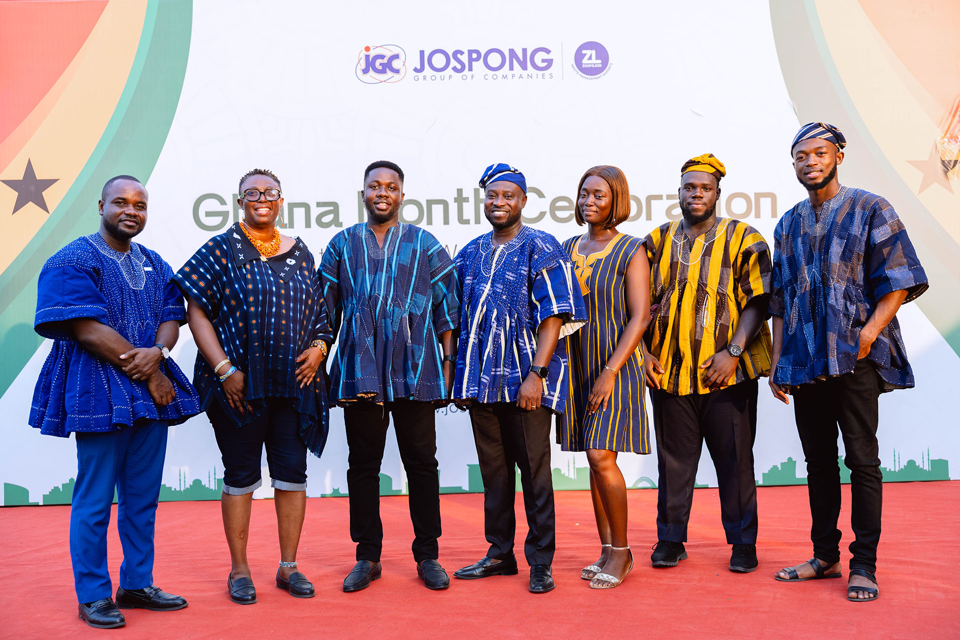 Jospong colleagues connecting at a professional gathering
