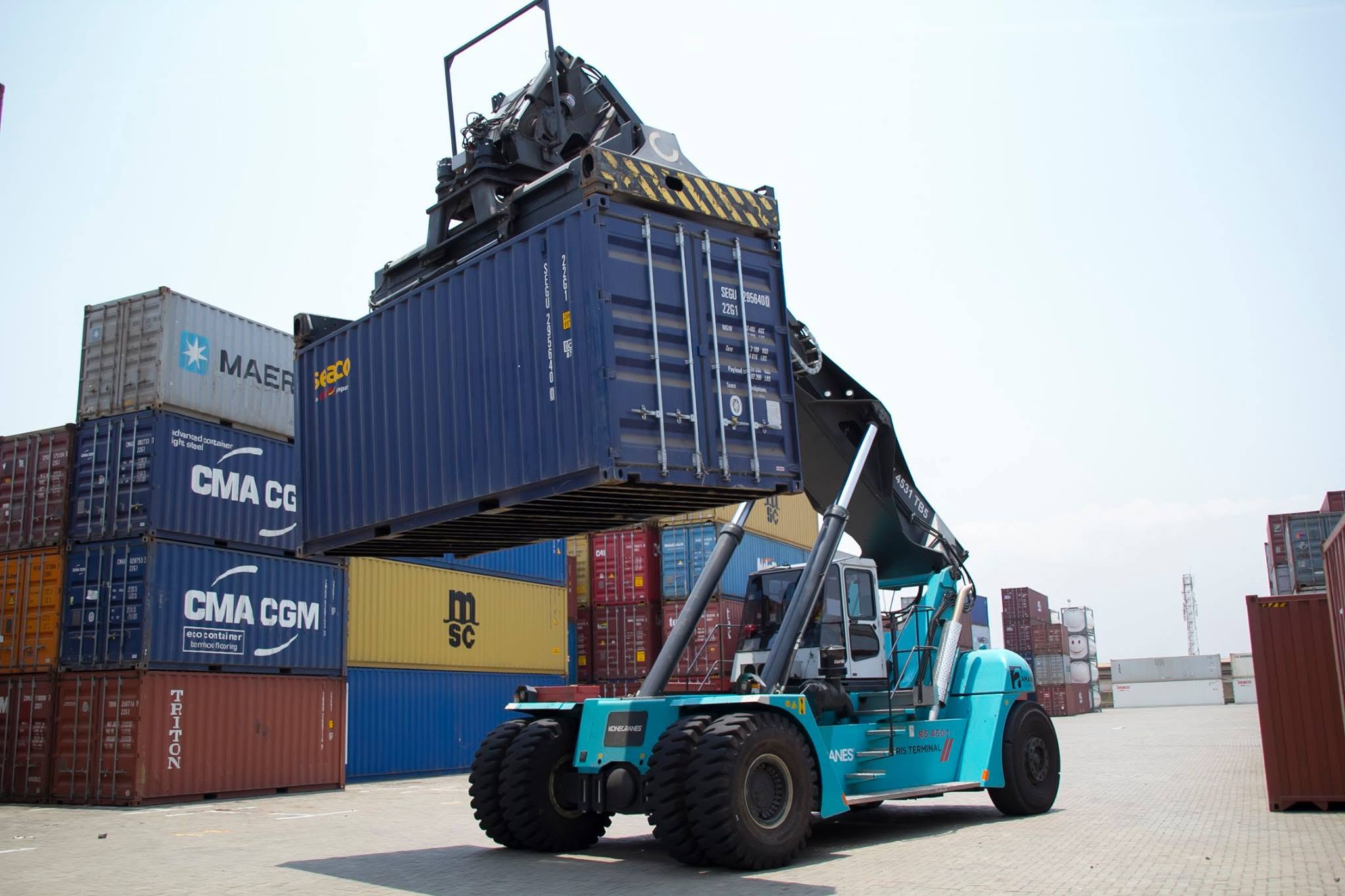 Amaris Terminal container weighing operations